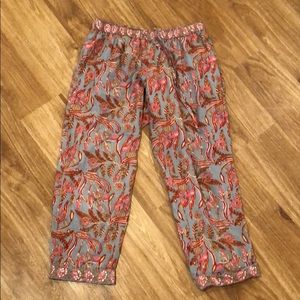 Cotton Drawstring Leia Pants from Sundance - S